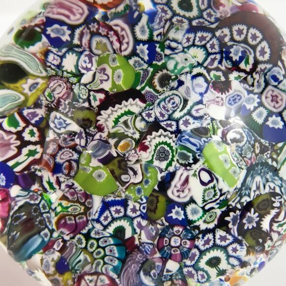 Perthshire PP19 1974 Scrambled End-of-Day Millefiori Vintage LE Paperweight - Picture 5 of 13